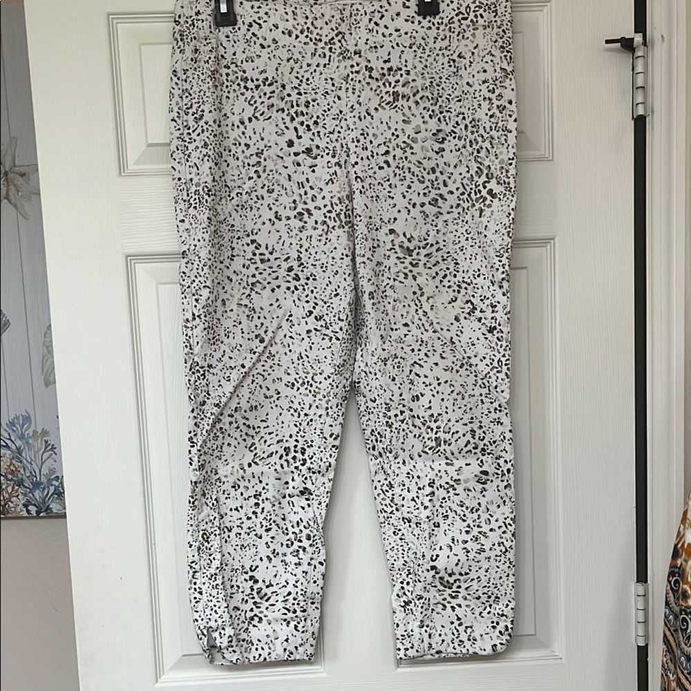 Tribal Brown and White Print Pants